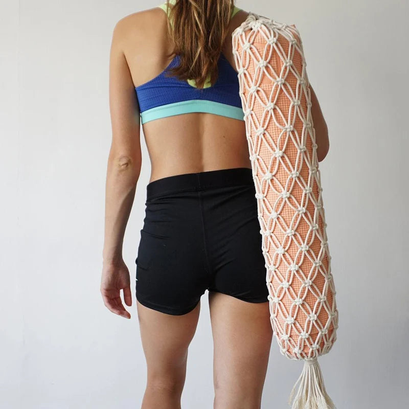 BohoBag Makramee Yoga-Tasche