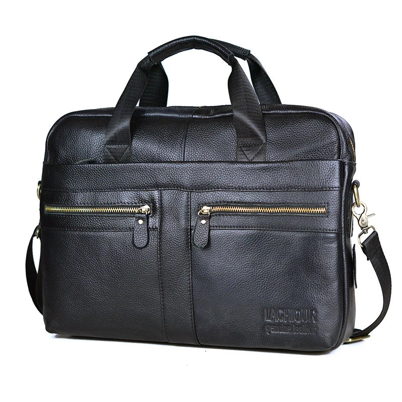 Elegante Reisetasche aus echtem Leder