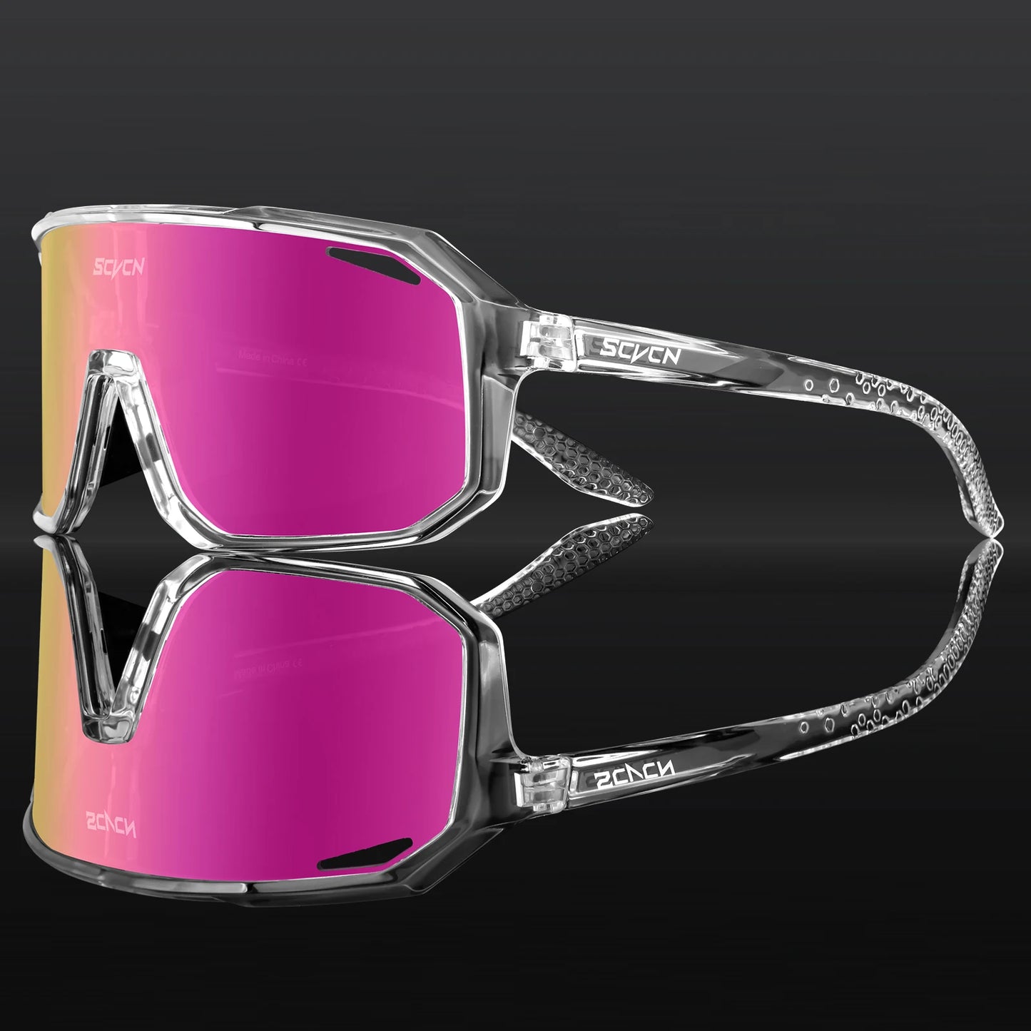 Photochrome Sportbrille mit UV400-Schutz & ergonomischem Design