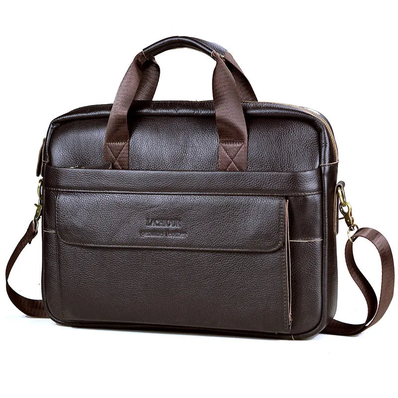 Elegante Reisetasche aus echtem Leder