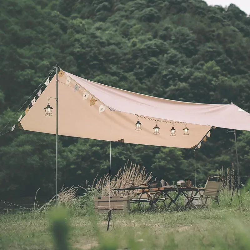 Bunte Outdoor-Dekoflaggen Set