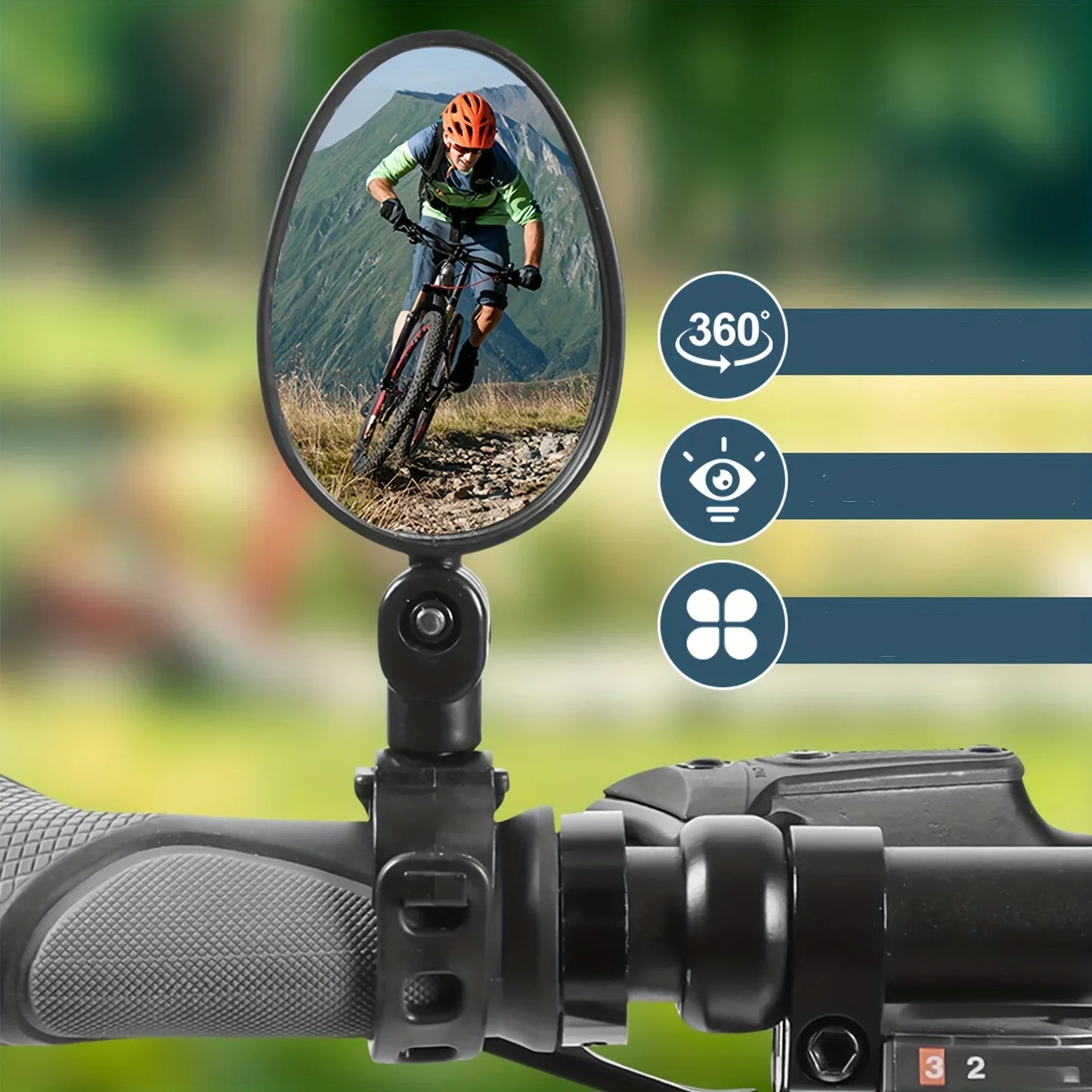 360° Verstellbarer Fahrradspiegel