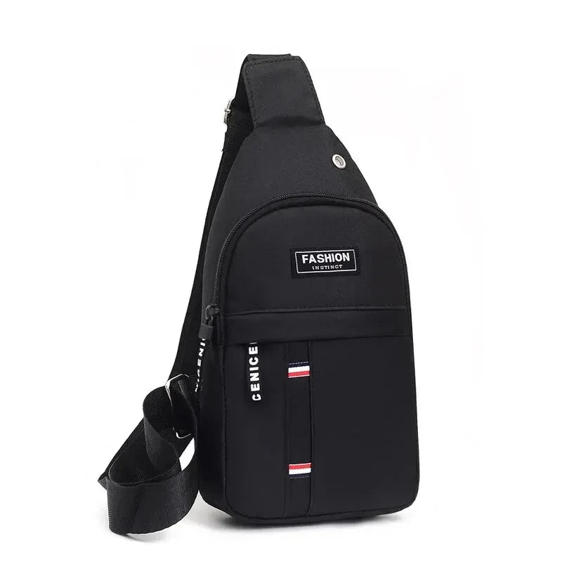 Herren-Umhängetasche aus Nylon-Canvas