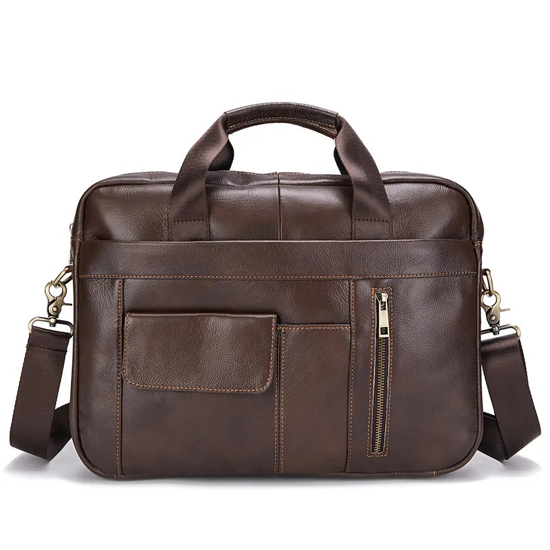 Elegante Reisetasche aus echtem Leder