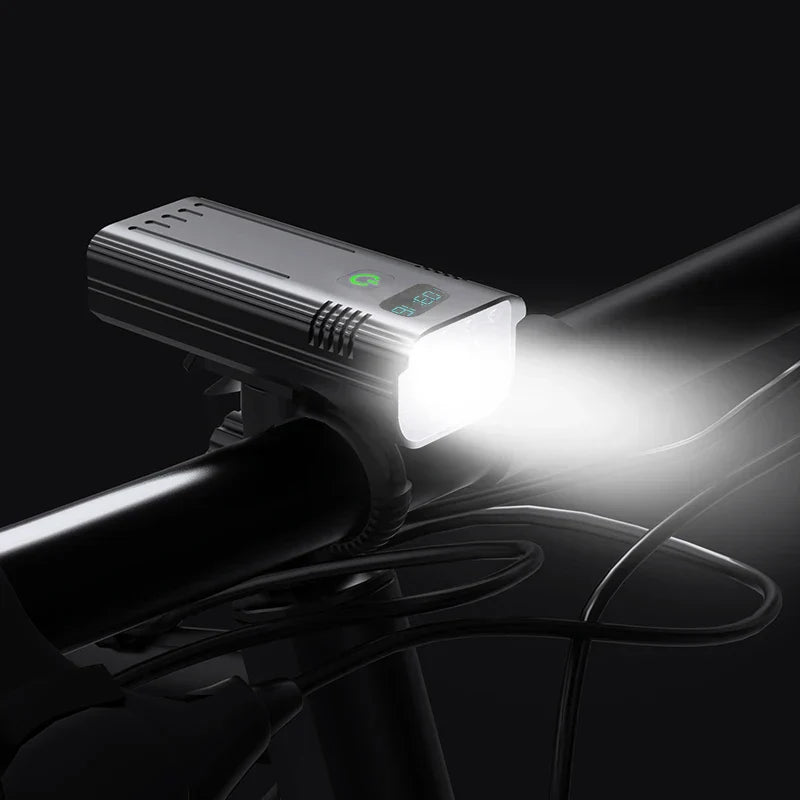 Kraftvolle Fahrradbeleuchtung 5000lm
