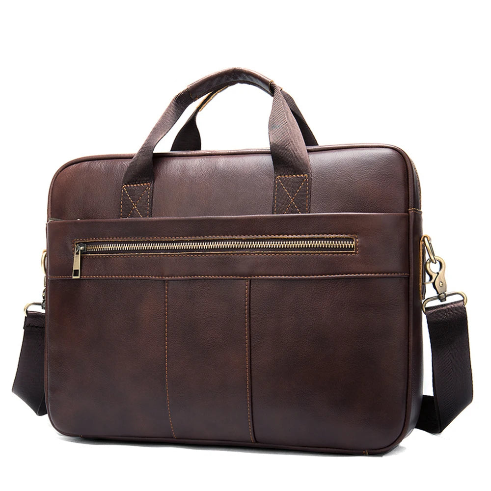 Elegante Reisetasche aus echtem Leder