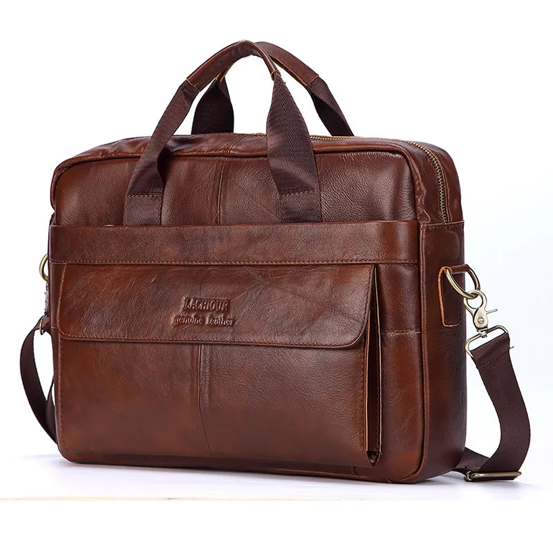 Elegante Reisetasche aus echtem Leder