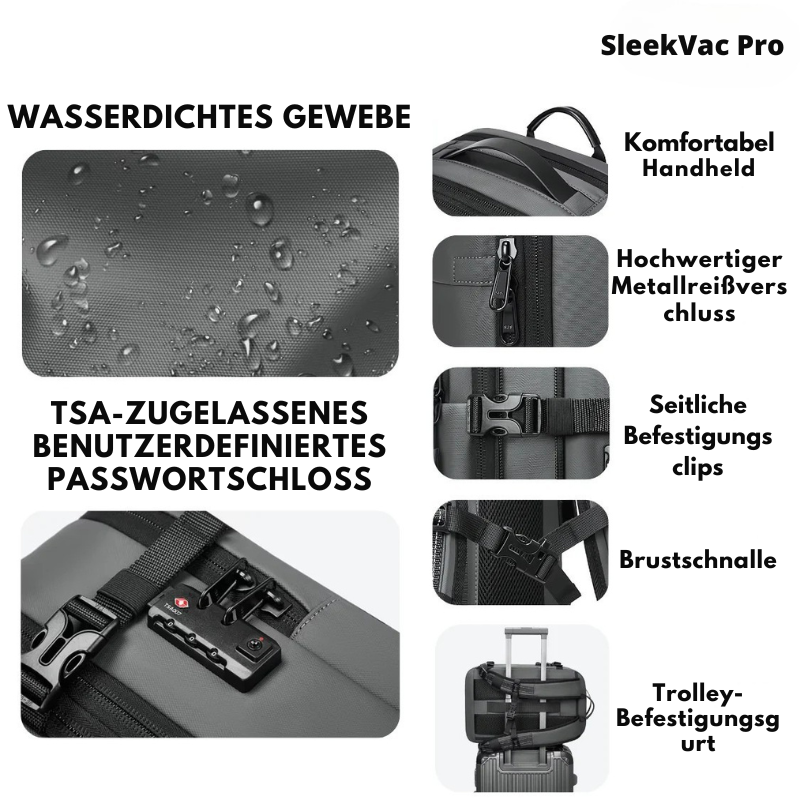 SleekVac Pro™ | Clever Packen ohne Chaos
