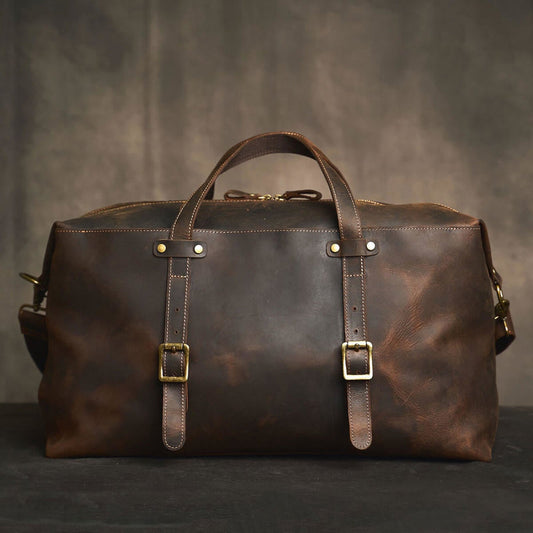Leder Aviator Reisetasche