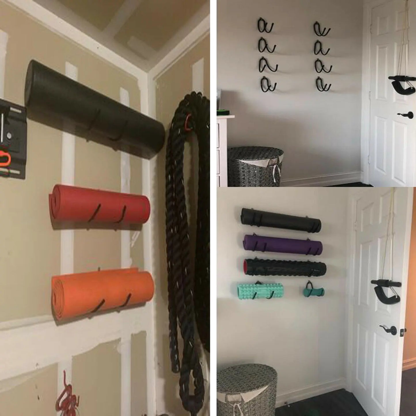 FlexRack Wandhalterung für Yoga & Schaumrollen