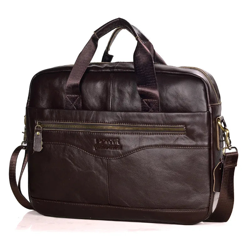 Elegante Reisetasche aus echtem Leder