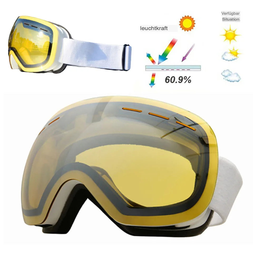 SnowGlide Profi Skibrille