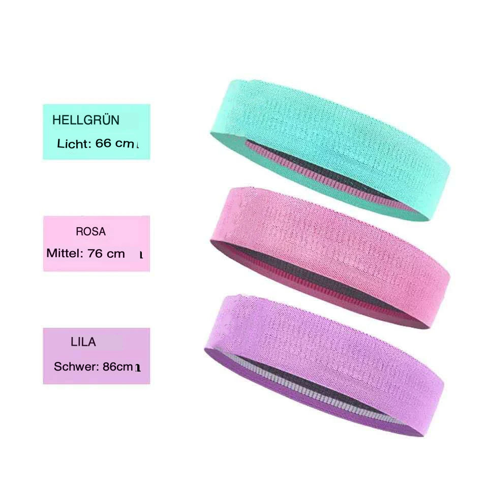 FitLoop Stoff-Resistance Bands Set