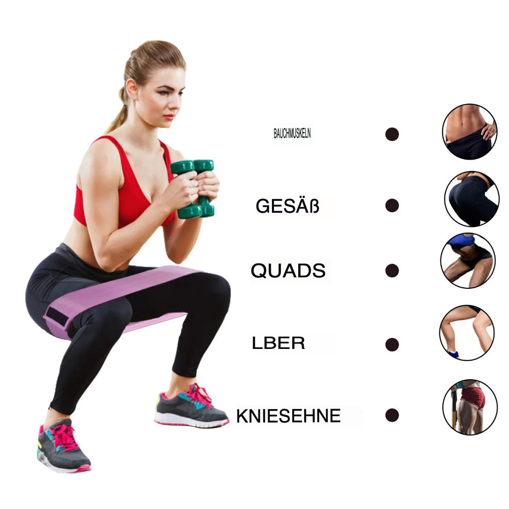 FitLoop Stoff-Resistance Bands Set