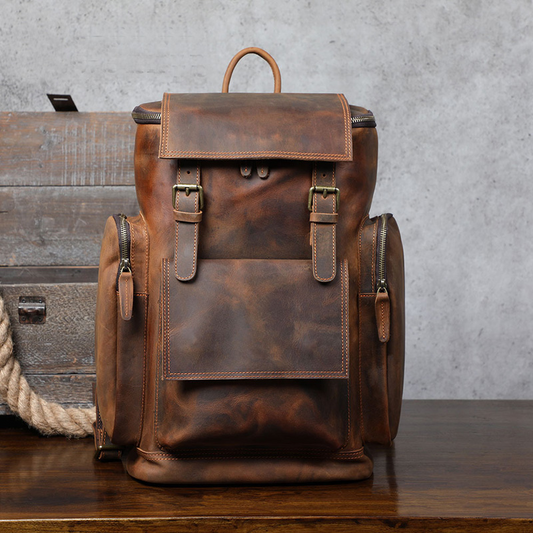 Eleganter Business-Rucksack Leder