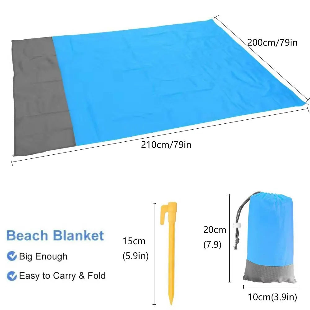 Wasserdichte Outdoor-Picknickdecke 200x210 cm