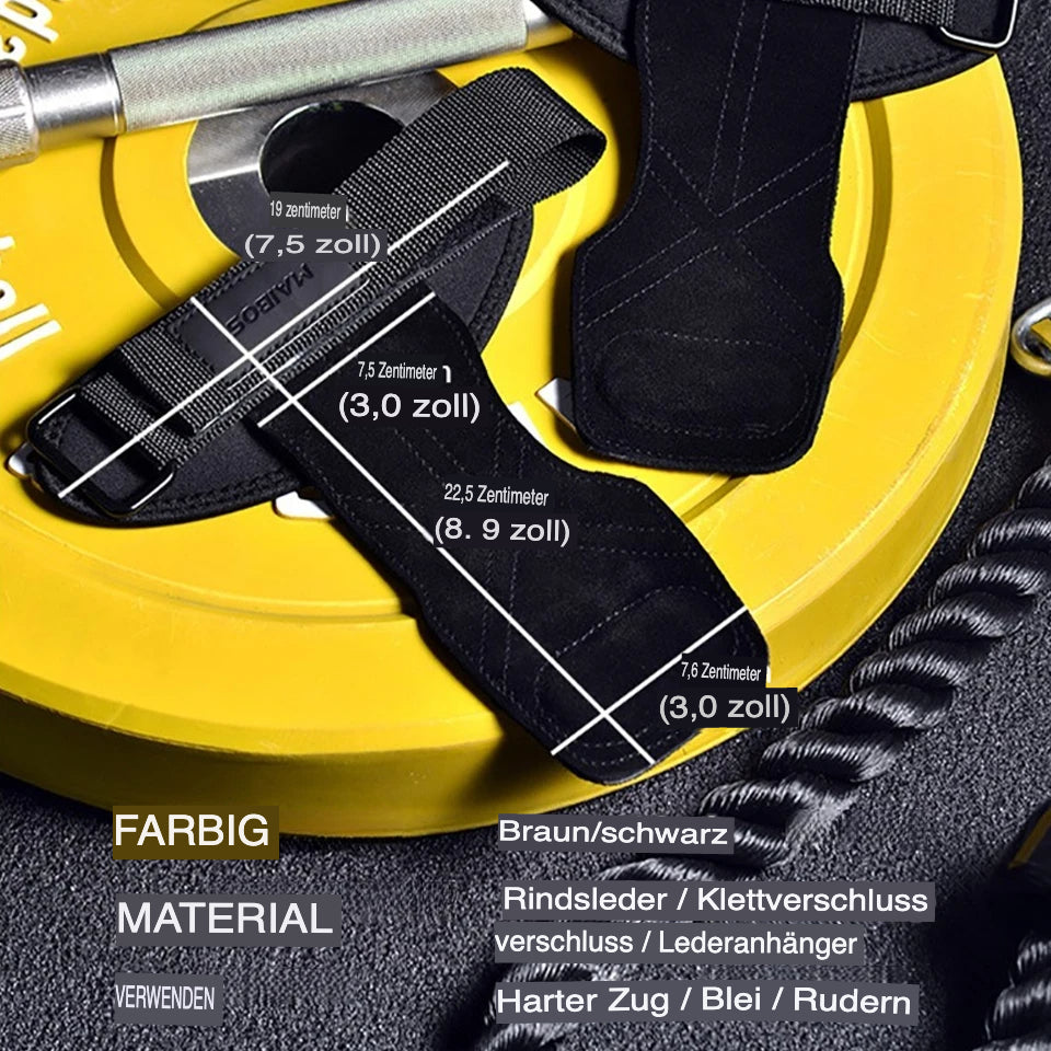 GripForce Rindsleder-Lifting Pads