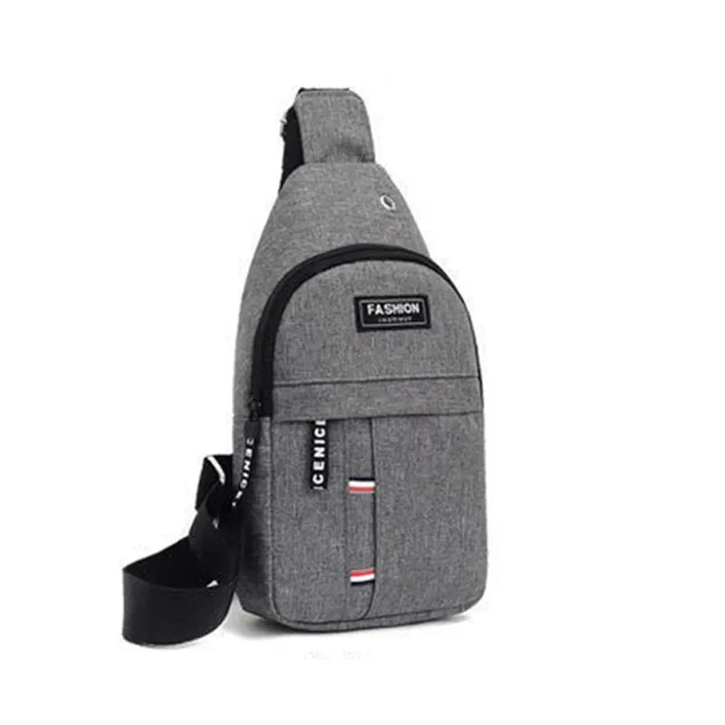 Herren-Umhängetasche aus Nylon-Canvas