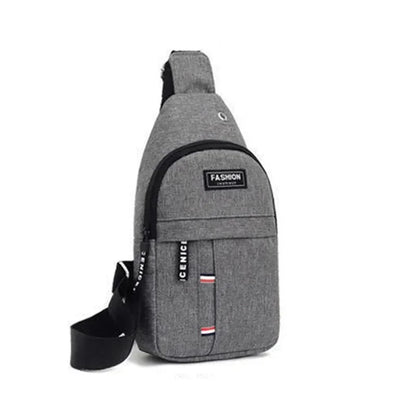 Herren-Umhängetasche aus Nylon-Canvas