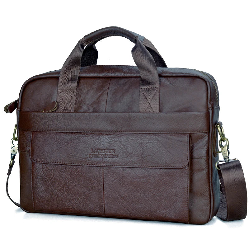 Elegante Reisetasche aus echtem Leder